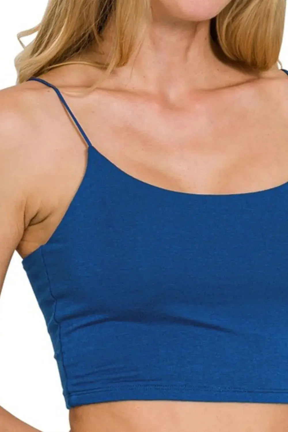 Zenana Double Layered Spaghetti Bra Cami - Love Salve